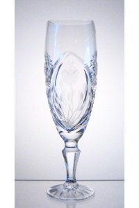 Country Rose champagne flute